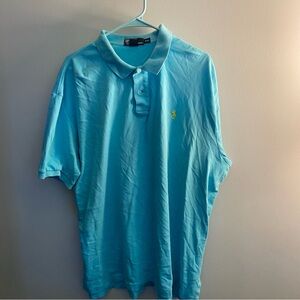 Polo Ralph Lauren Men’s XXL – Aqua Blue Short Sleeve Polo Shirt